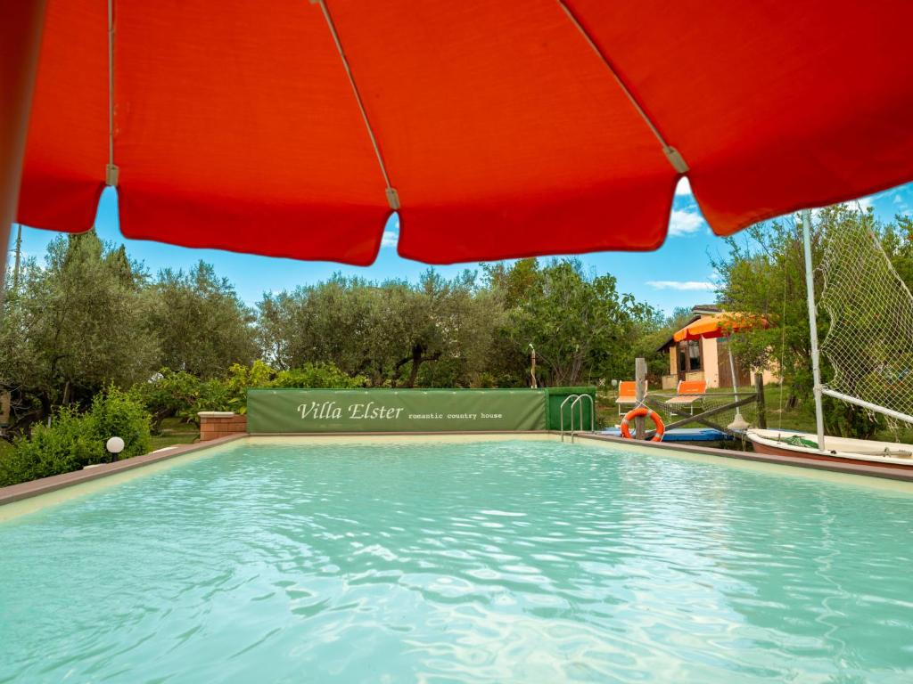 The swimming pool at or close to Apartment Villa Elster-1 by Interhome