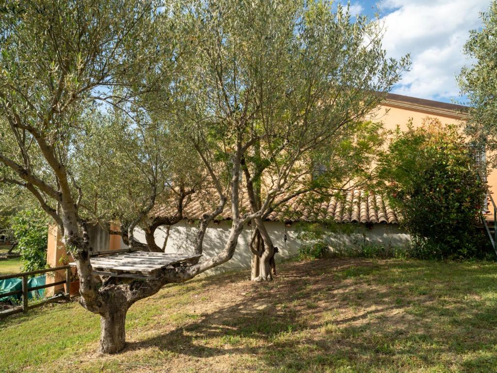 A garden outside Apartment Villa Elster-1 by Interhome