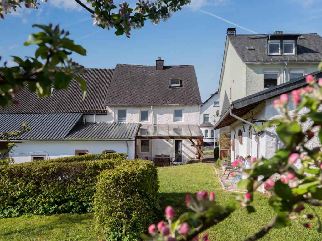 an exterior view of a house with a yard at Holiday Home Bruni by Interhome in Manderscheid