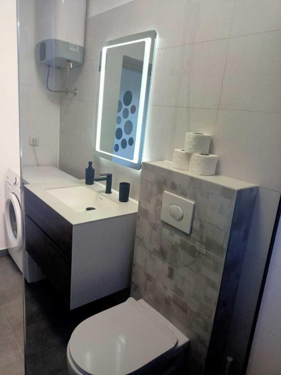 Kúpeľňa v ubytovaní Apartment Piveta