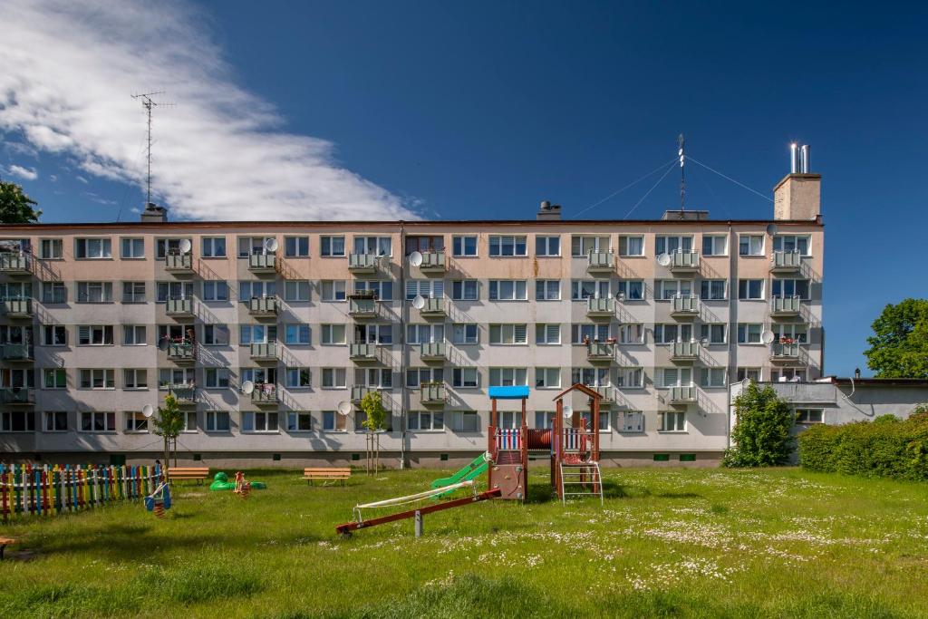Budova, v ktorej sa apartmán nachádza