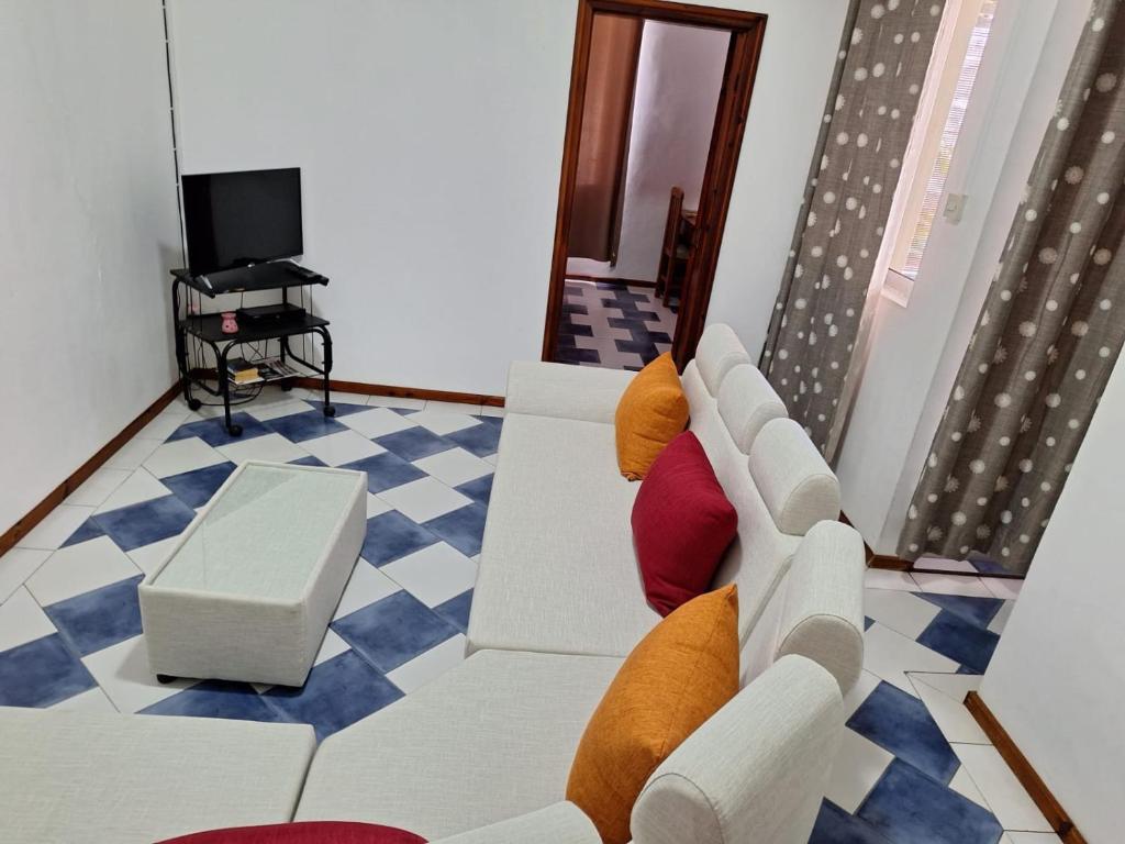 TV a/nebo společenská místnost v ubytování Ayru residence