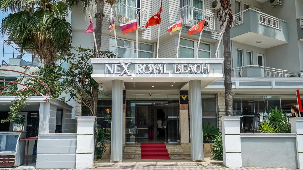 Exteriér nebo vchod ubytování Nex Royal Beach Hotel- All Inclusive