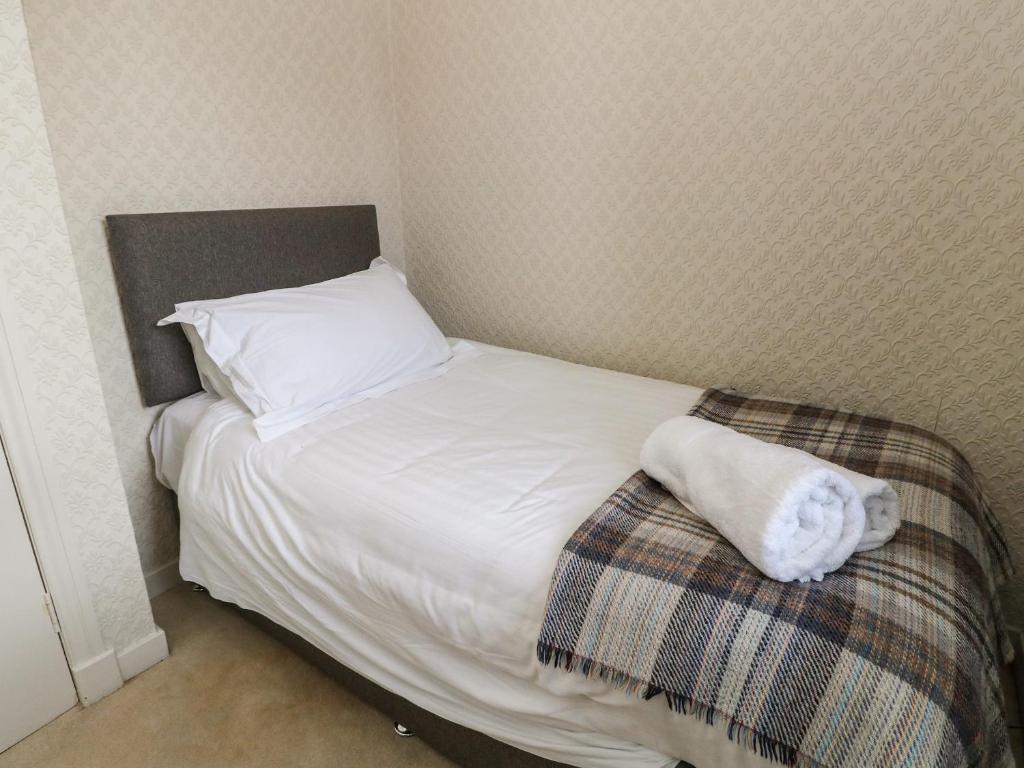 Postel nebo postele na pokoji v ubytování Burnside House