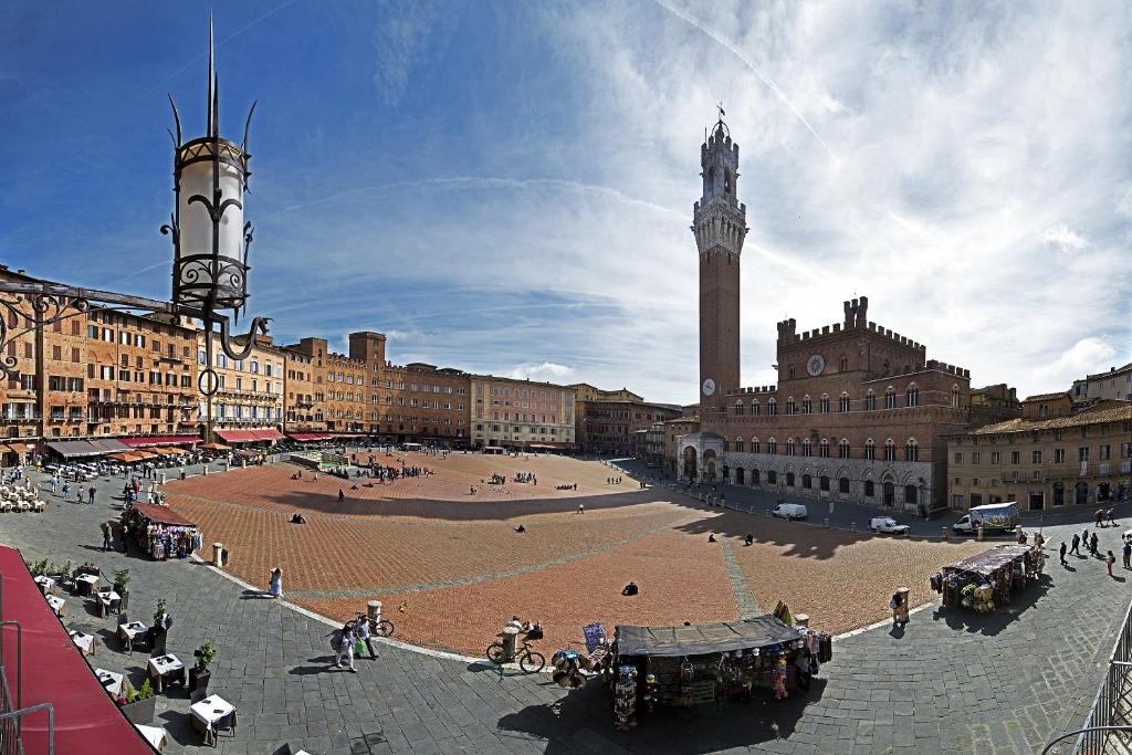 Výhľad na mesto Siena alebo výhľad na mesto priamo z apartmánu