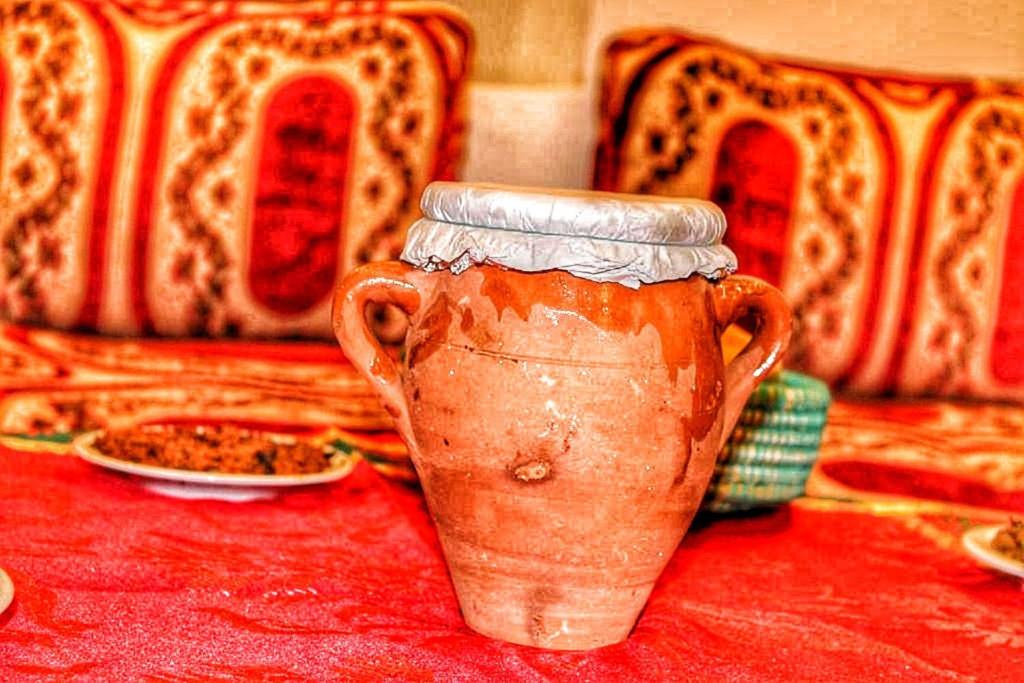 Nápoje v ubytování Hostel Dar Ben Youssef