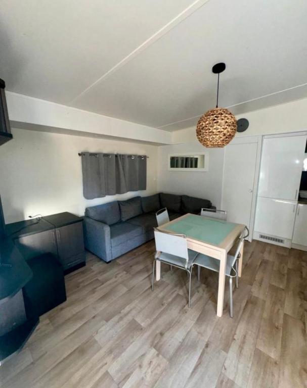 Posezení v ubytování Mobilhome 6 personnes Hudimesnil