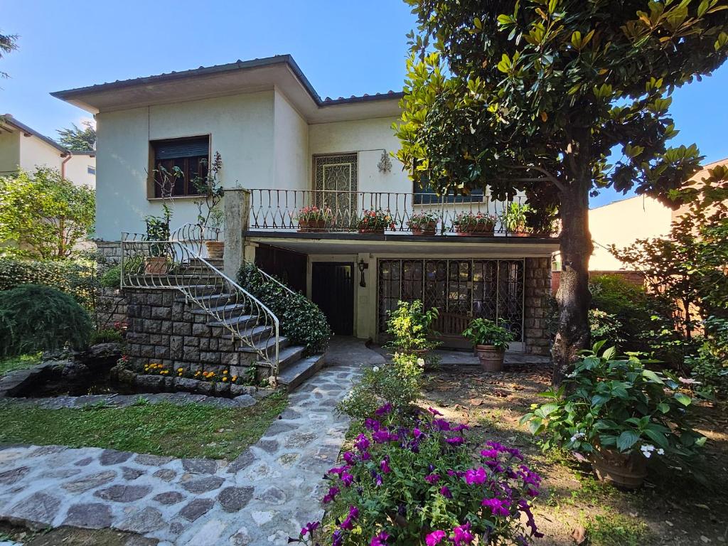 Zahrada ubytování B&B Casa Tessieri