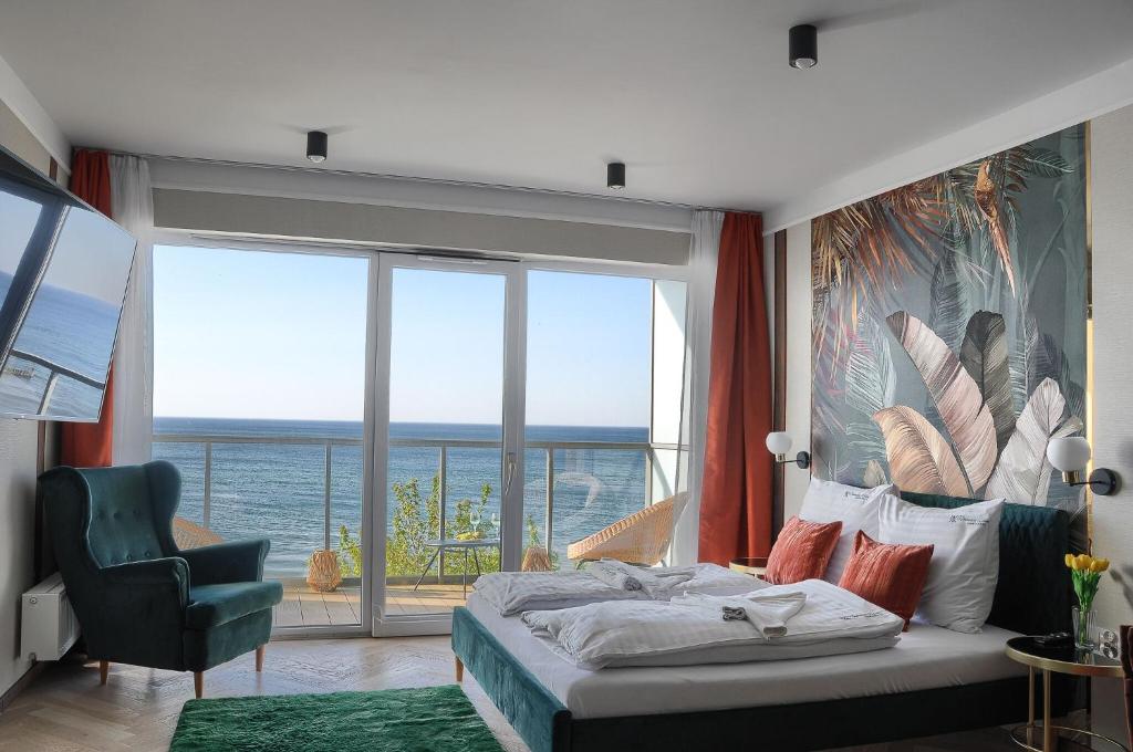 Apartament z widokiem na morze- USTRONIE APARTMENTS Nadmorski Luksus Apartamenty
