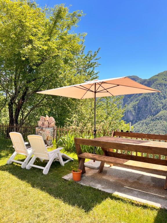 Paesaggio naturale nelle vicinanze dell'affittacamere
