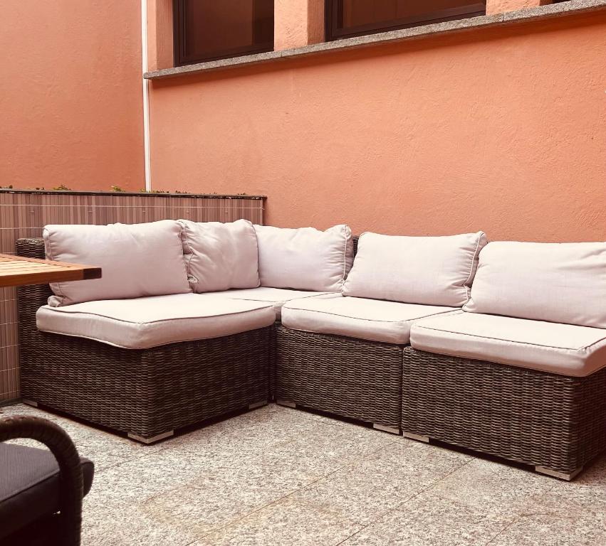 Posezení v ubytování Piazza Ascona Hotel & Restaurants