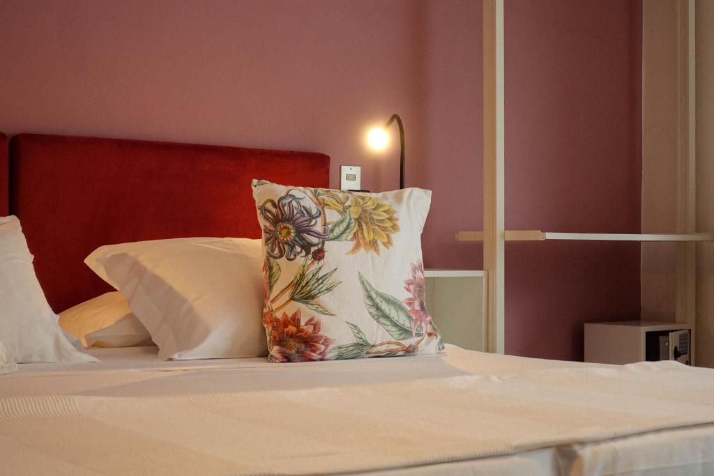 Postel nebo postele na pokoji v ubytování Hotel Peler