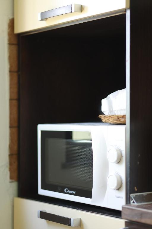 Kuchyň nebo kuchyňský kout v ubytování Hostel Osho