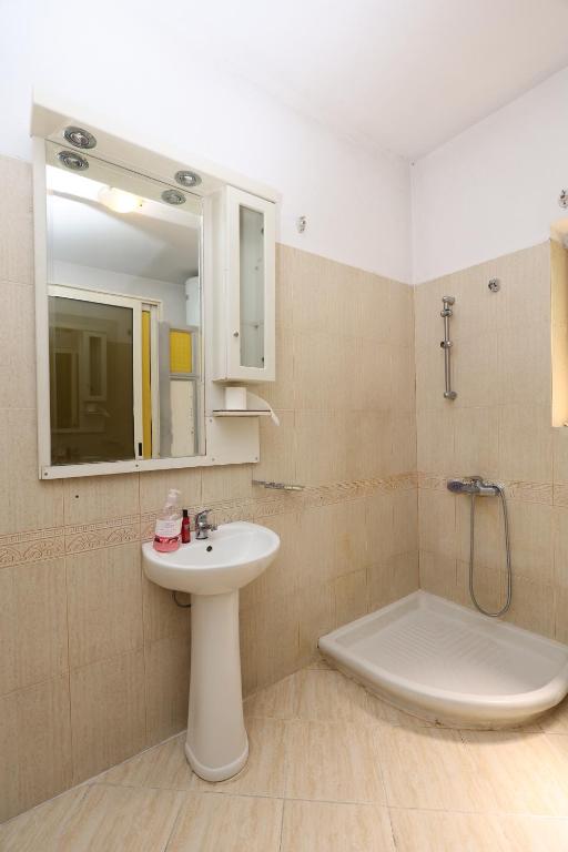 Koupelna v ubytování Hostel Osho