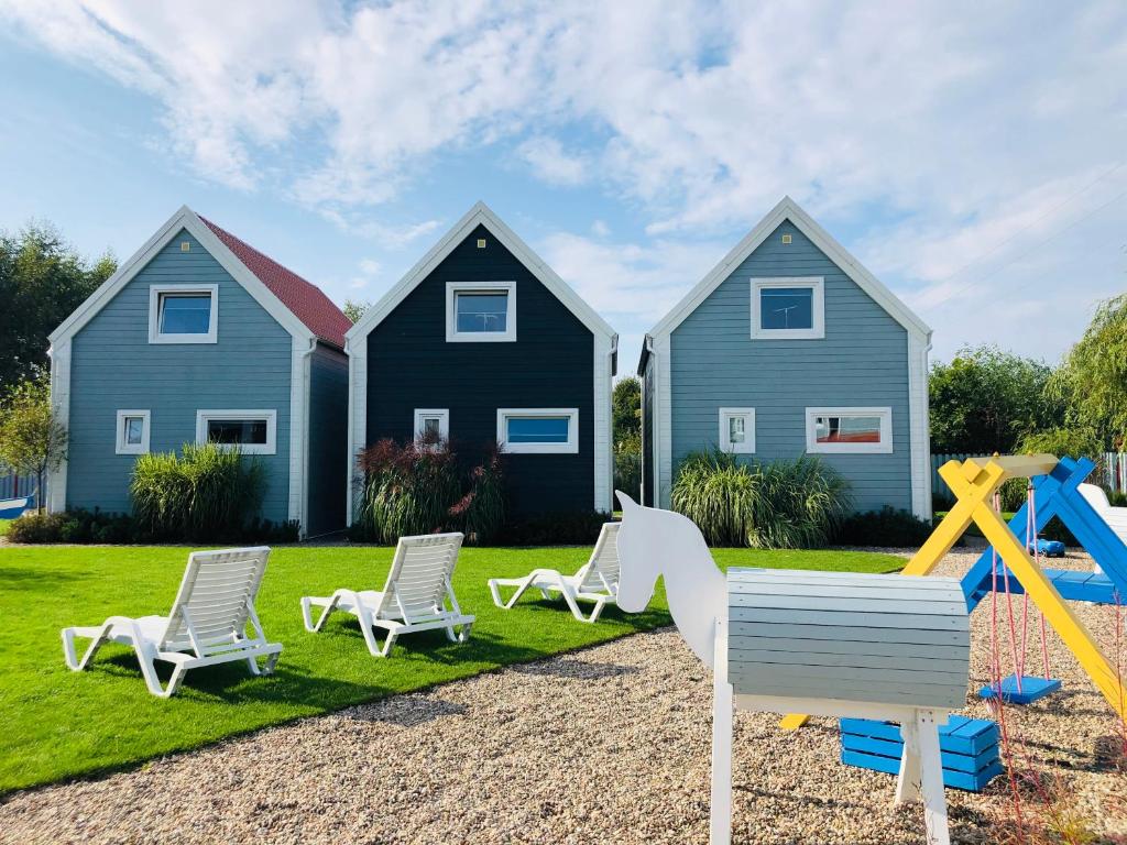 Budova, kde se prázdninový dům nachází