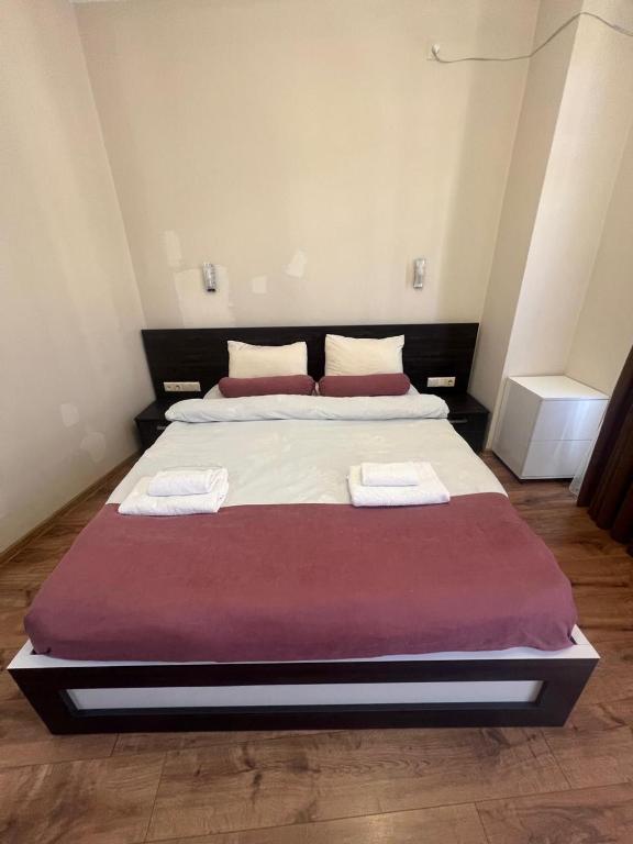 Postel nebo postele na pokoji v ubytování MAHALI HOTEL