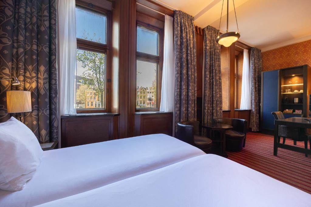 Grand Hotel Amrâth Amsterdam - Deluxe Room With Canal View