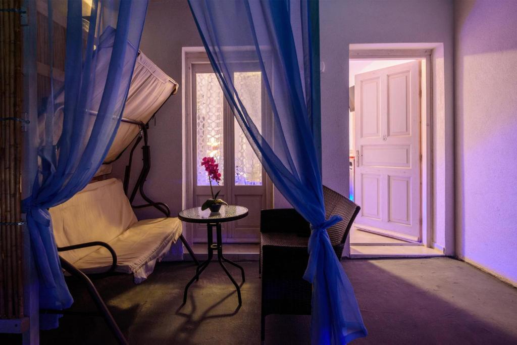 Posezení v ubytování Nalu Suites