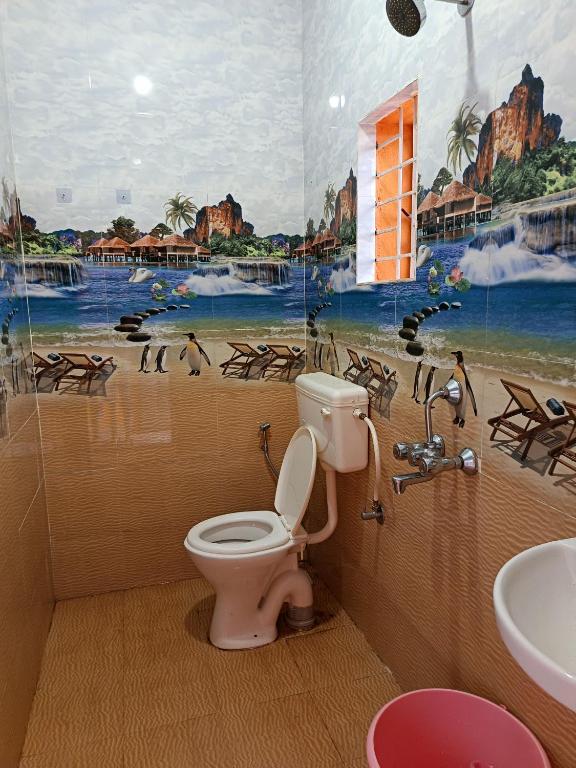 Koupelna v ubytování Arambol Paradise by PSS Properties