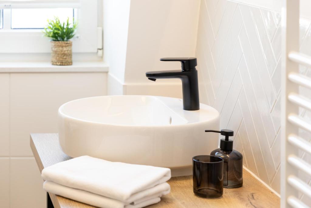 Ein Badezimmer in der Unterkunft Villa Vesta in Top Lage