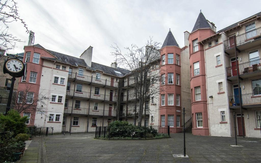 Bygningen som lejligheden ligger i