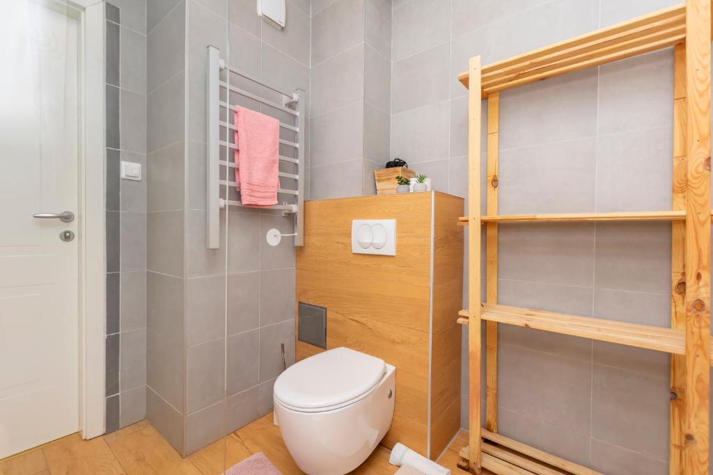 Kúpeľňa v ubytovaní Luxury 4 star, amazing view apartment with free parking