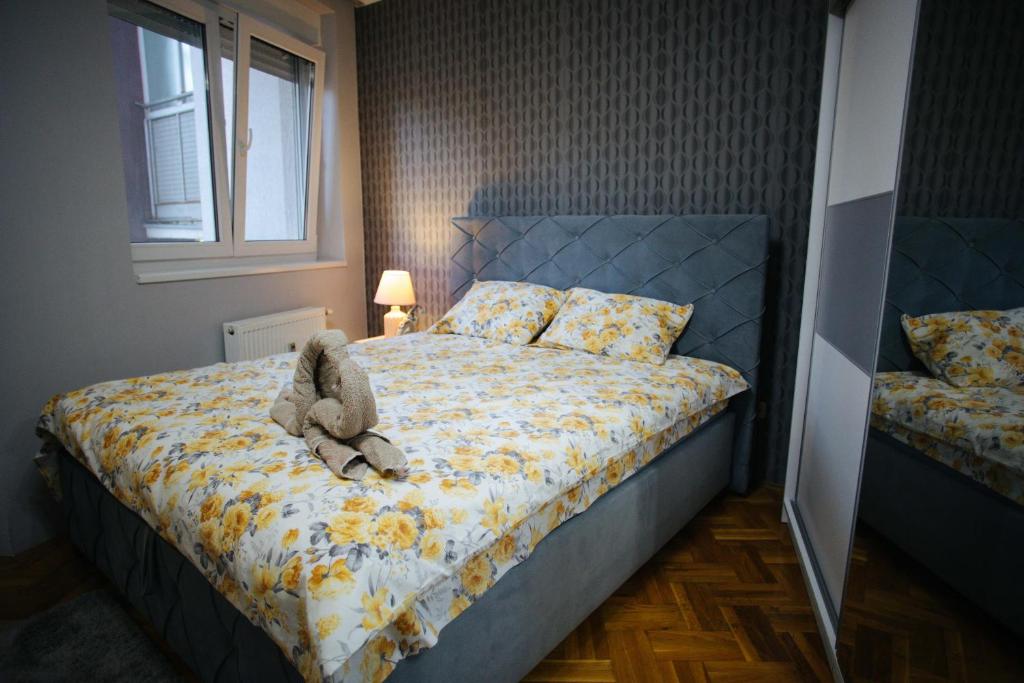Letto o letti in una camera di Lux11