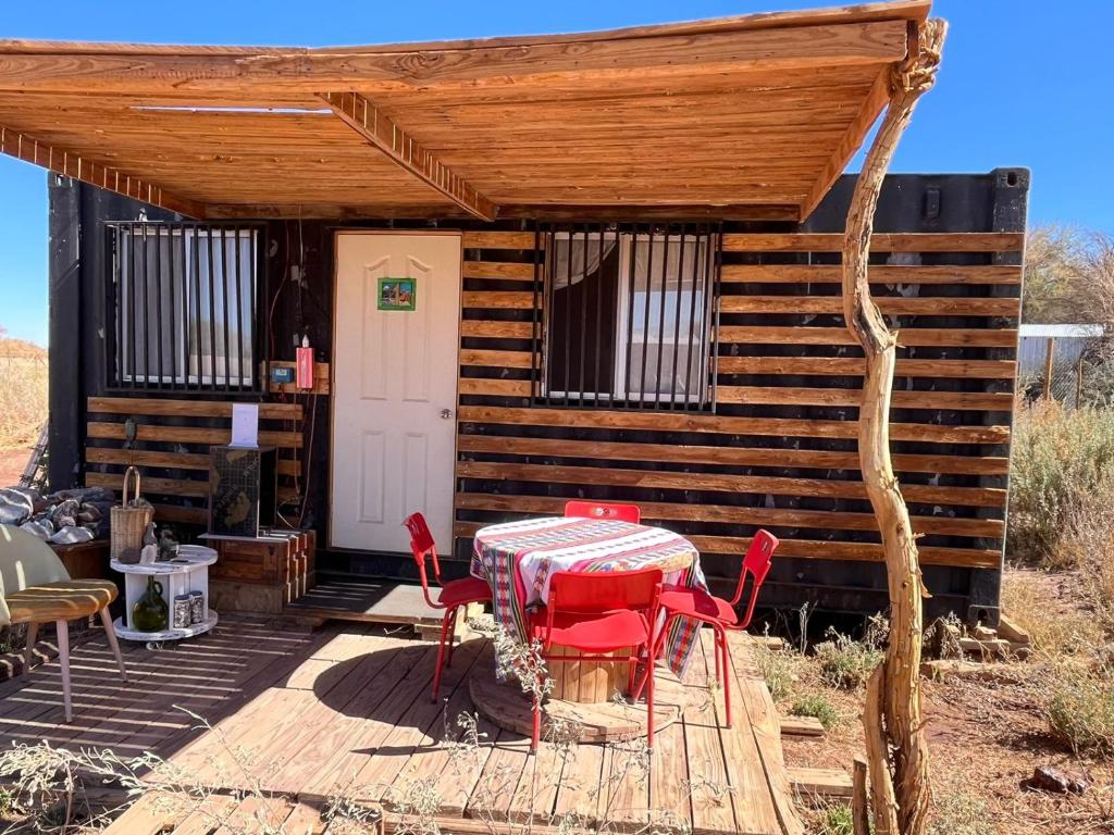 Balkón nebo terasa v ubytování Retiro Bajoestrellas