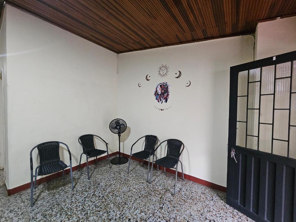 Posezení v ubytování EL CACIQUE VILLETA