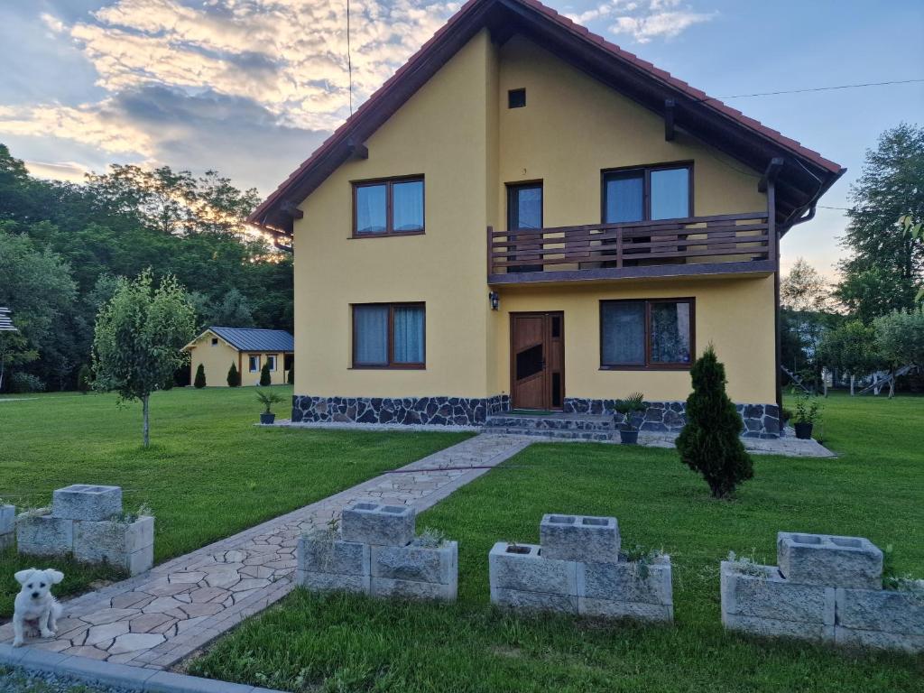 Zahrada ubytování Casa Maya