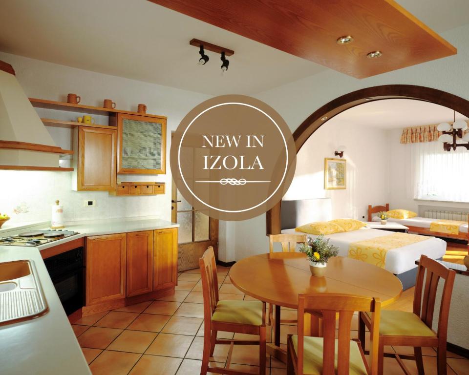 Kuchyň nebo kuchyňský kout v ubytování Apartments AB Izola