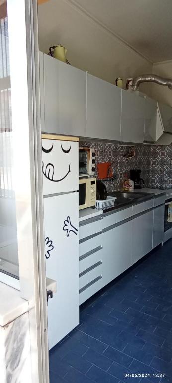 Apartamento Varanda do Sol tesisinde mutfak veya mini mutfak
