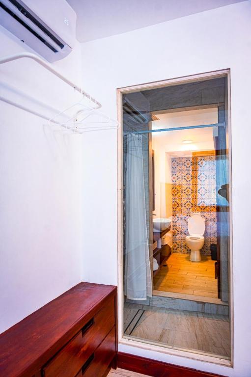 Posezení v ubytování Villa Copthall