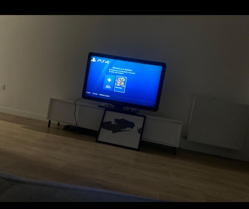 Elle comprend une télévision à écran plat. dans l'établissement Séjour et appartement, au Kremlin-Bicêtre