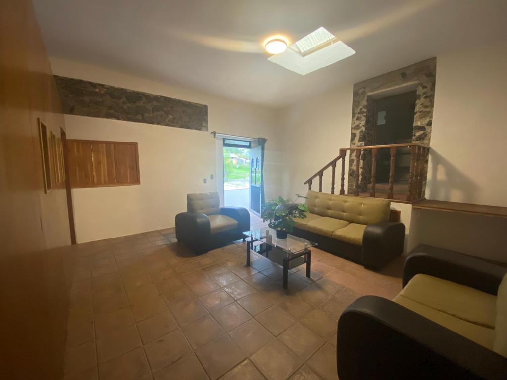 Posezení v ubytování HOTEL EX HACIENDA EL MOLINO
