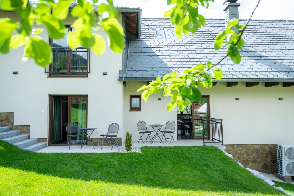 Budova, kde se apartmán nachází