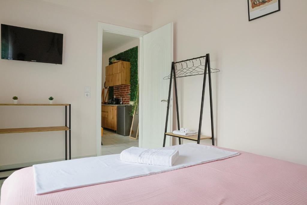 Postel nebo postele na pokoji v ubytování 'Anassa Residence