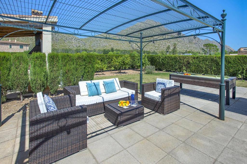 Patio nebo venkovní prostory v ubytování Villa Hort de Siller by Villa Plus