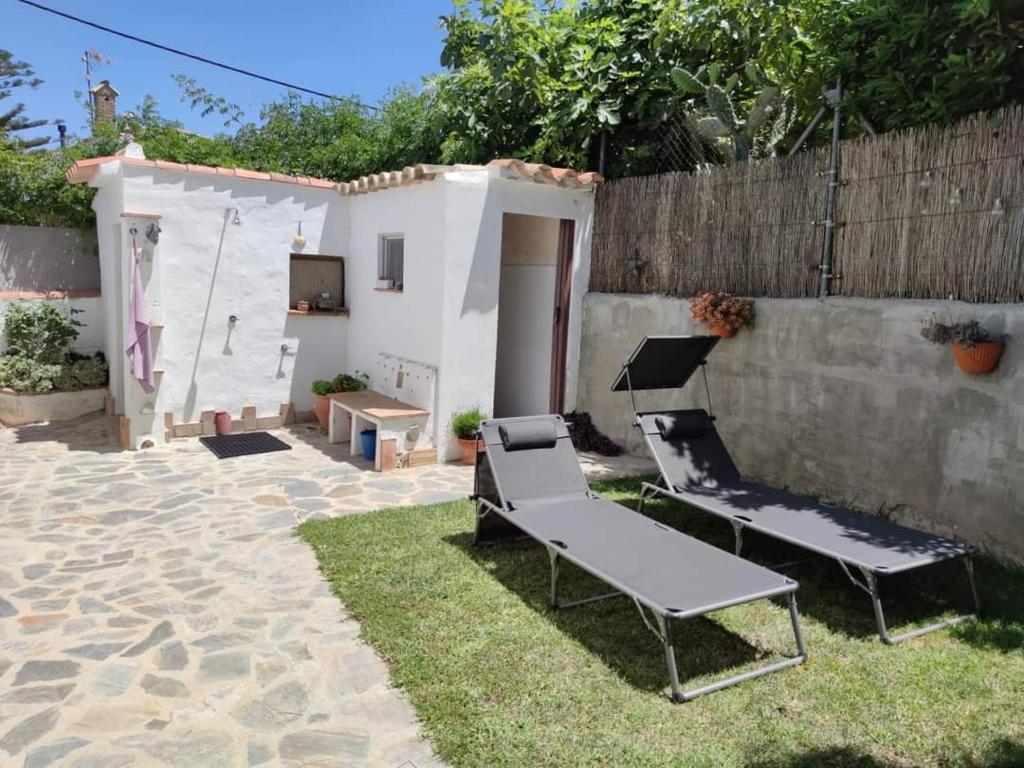 Vonkajšia záhrada v ubytovaní Casa El Jazmín