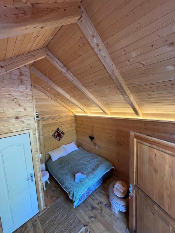 Postel nebo postele na pokoji v ubytování Matesevo guest hauses