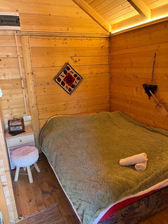 Postel nebo postele na pokoji v ubytování Matesevo guest hauses