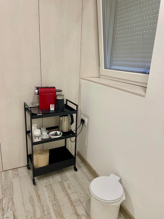 Koupelna v ubytování GoGo studio