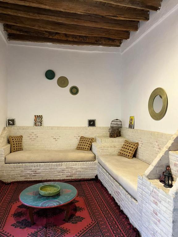 Posezení v ubytování Maison de Vacances "Dar Khalifa"