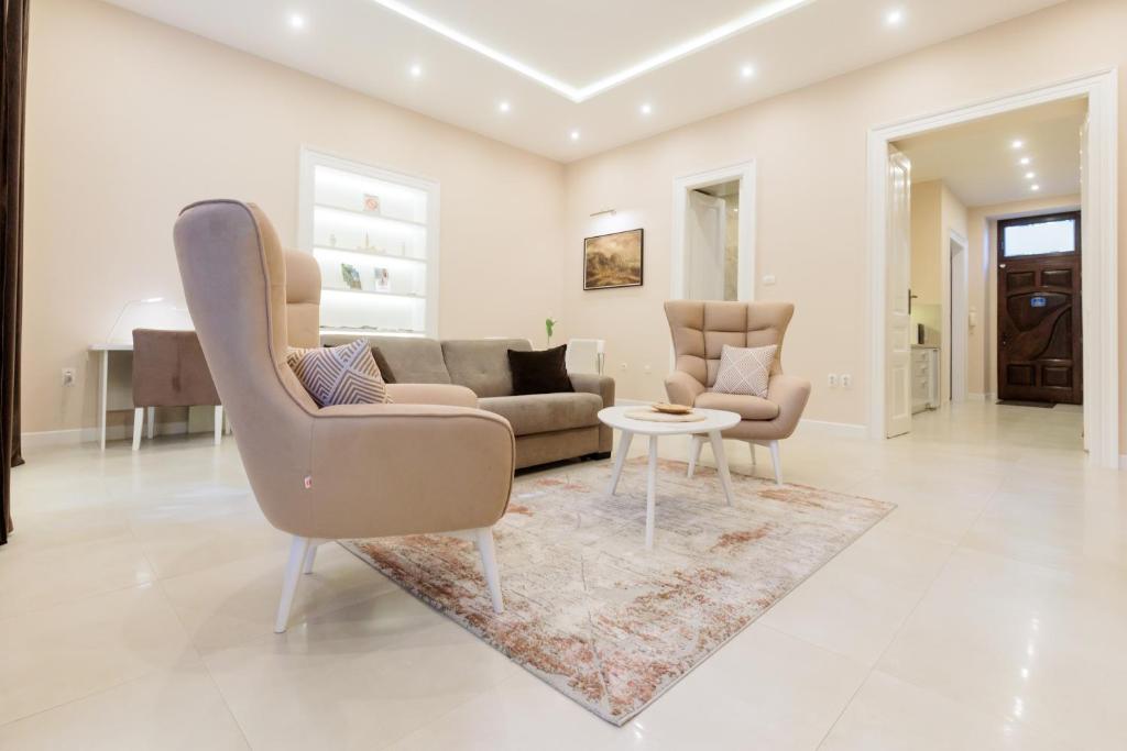 Posezení v ubytování Apartman Mirakul