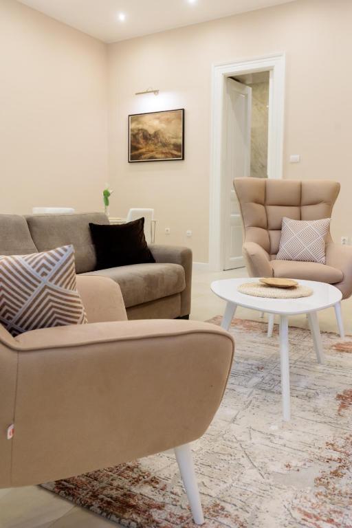 Posezení v ubytování Apartman Mirakul