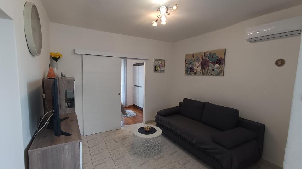 Televízia a/alebo spoločenská miestnosť v ubytovaní Apartment Fontana Felicita
