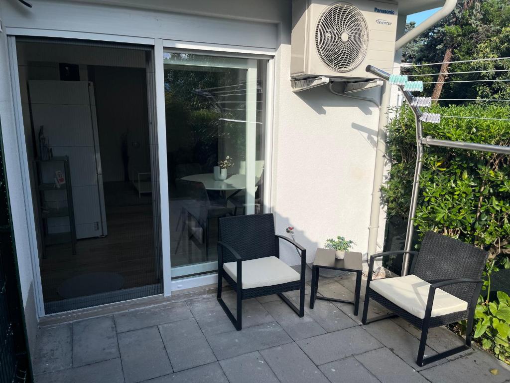 Balkón alebo terasa v ubytovaní Apartment Bivio