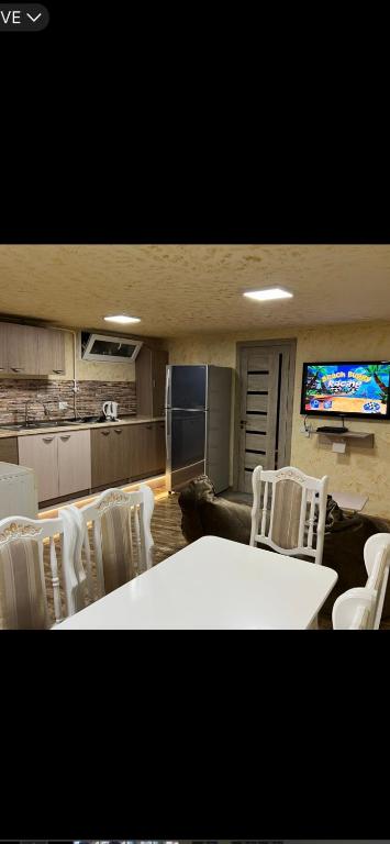 Kuchyň nebo kuchyňský kout v ubytování 21 Street guest house