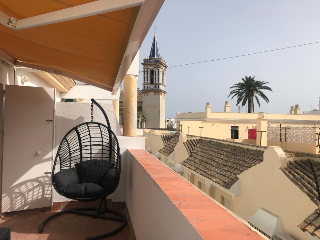 A balcony or terrace at Apartamento DUPLEX CRUZ DEL MAR