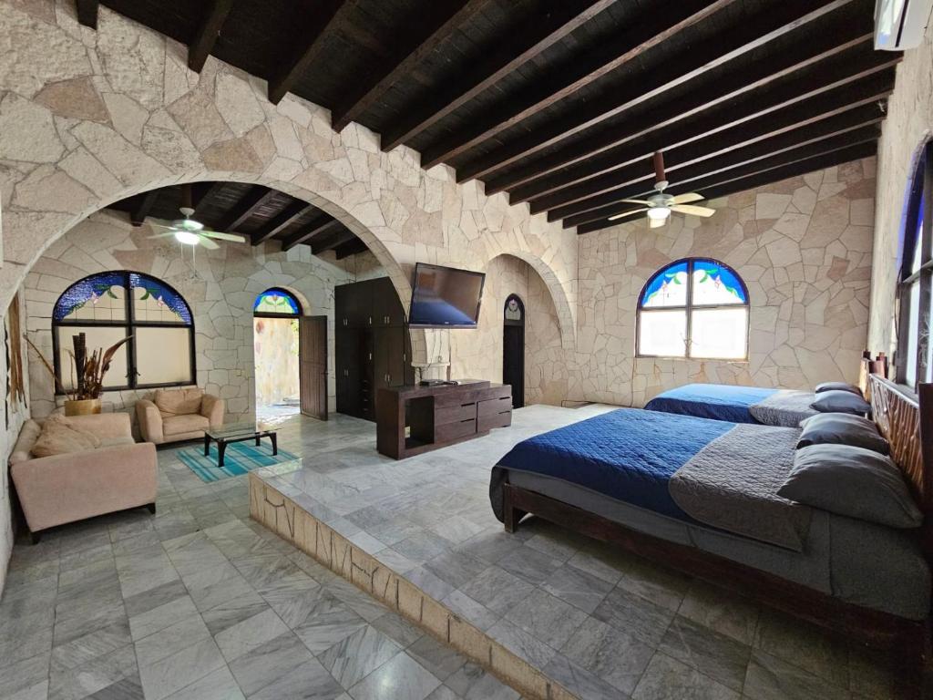 Rancho Agua Salada - Sala Familiar Con Baño Privado